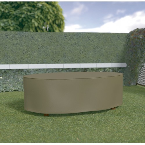 FUNDAPROTECTORA EXTERIOR MESA OVALADA 2,3 x 1,3 x 0,7 m